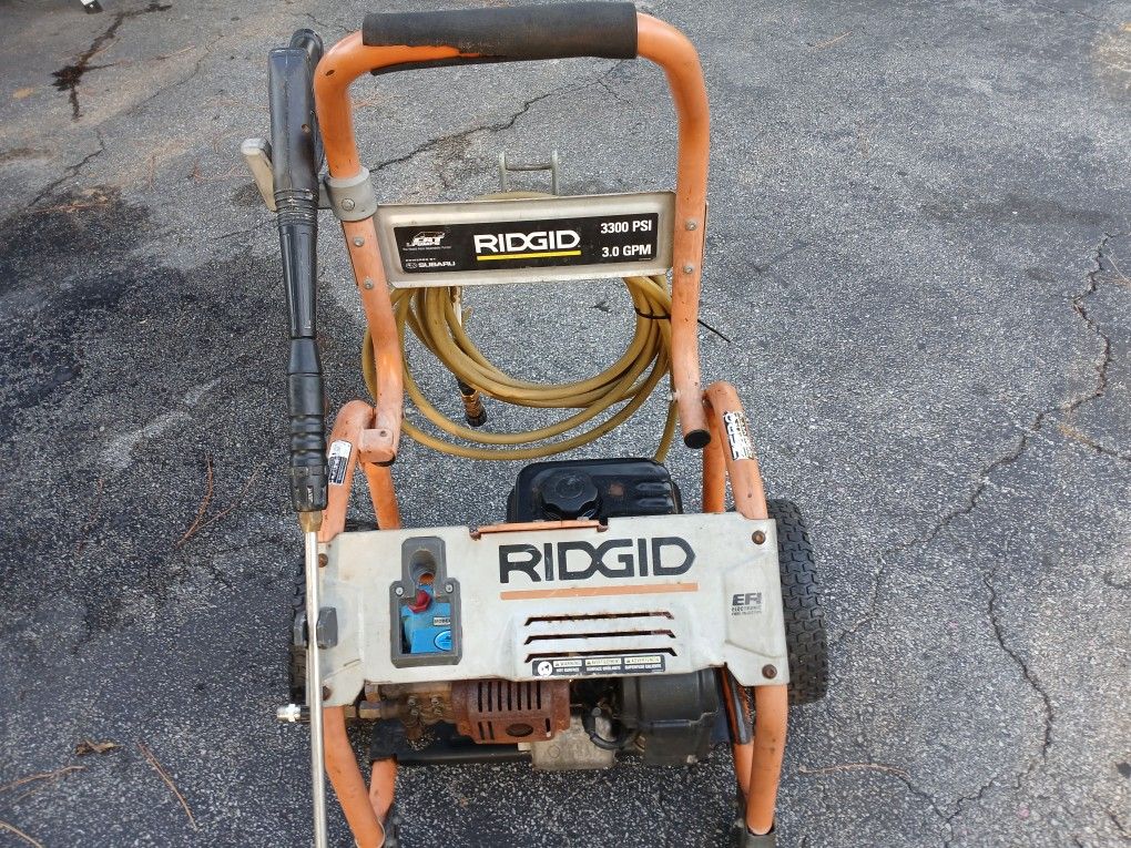 3300 PSI Rigid Pressure Washer
