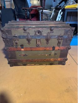 Antique Steamer Trunk