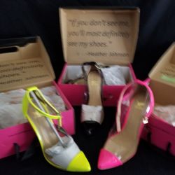 $35.00 For All 3 Pairs of Size 8 Beautiful Heels. 