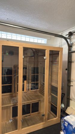 Sauna red light 3 person