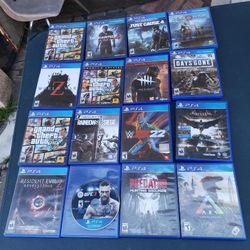 New & some Sealed  $25! Per Game 5 Games for $100!. PS4 PS5 Juegos games. Trade For Pokémon Cards or Graded Cards any.