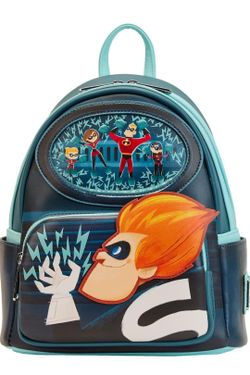 Loungefly Disney Pixar Moments Incredibles Syndrome Mini Backpack