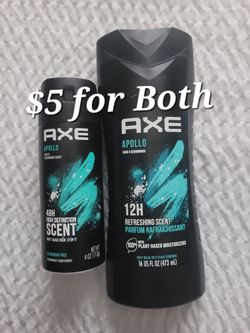 Axe Bodywash & Spray Deodorant 