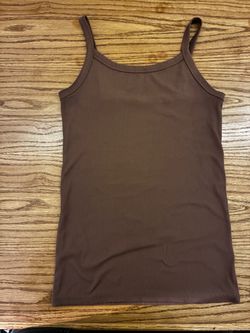 Brown No Boundaries Tank Top - Small