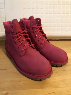 Timberland Pink Boots