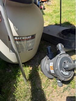 Large sand filter with stand multiport