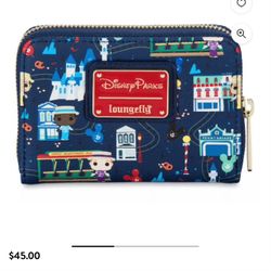 disney park loungefly wallet