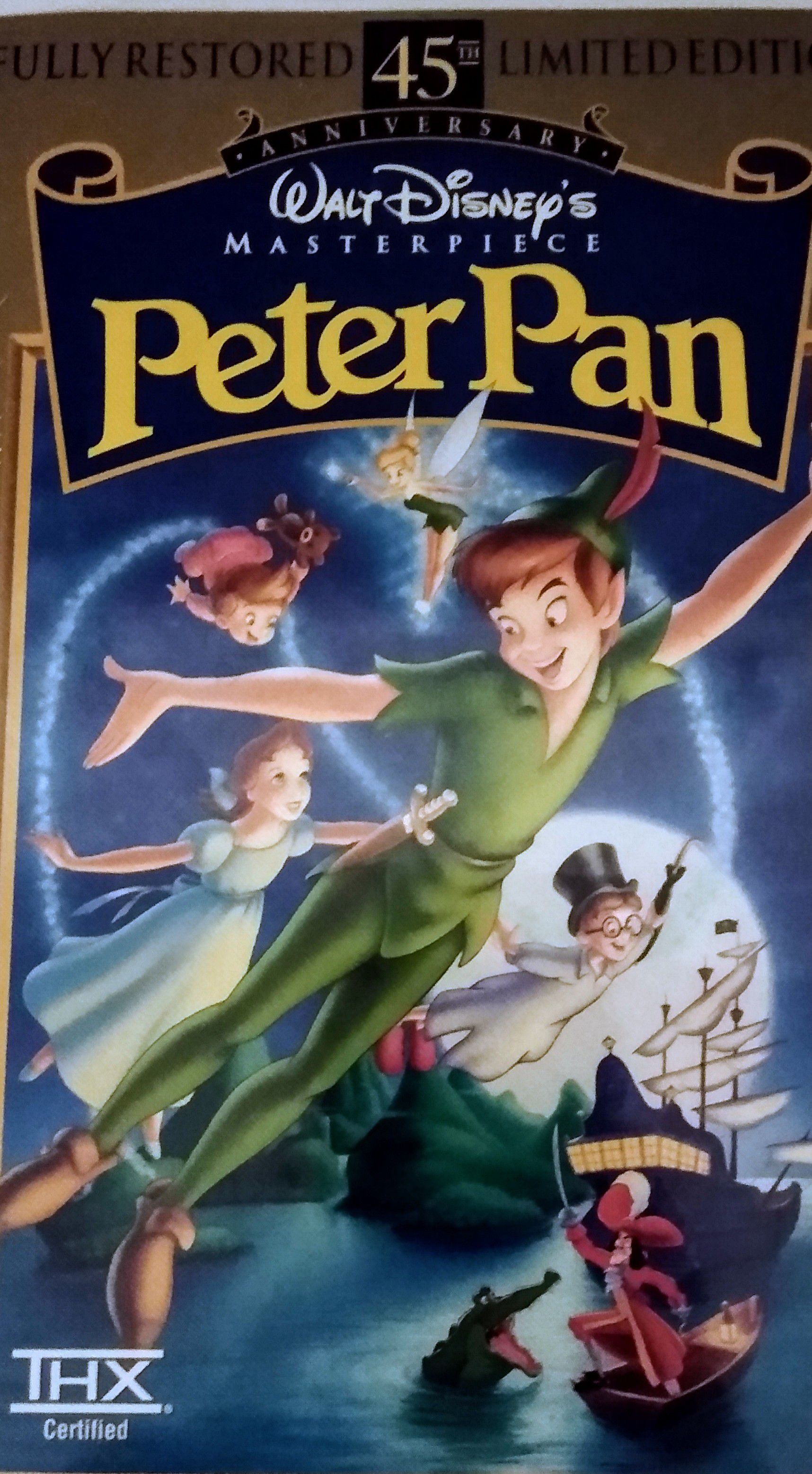 Disney's Peter Pan, VHS