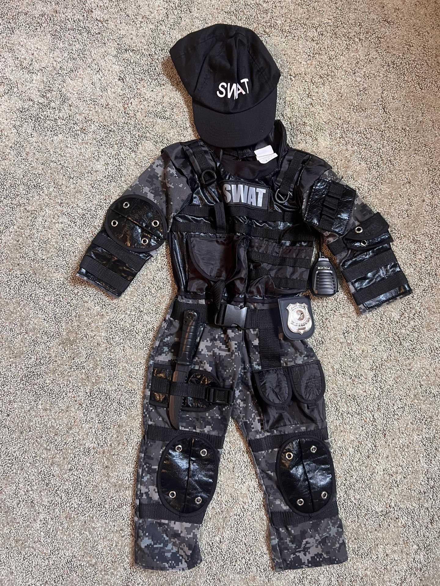 Preschool Size Swat Costume