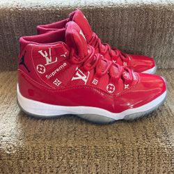 Red High Top Sneakers