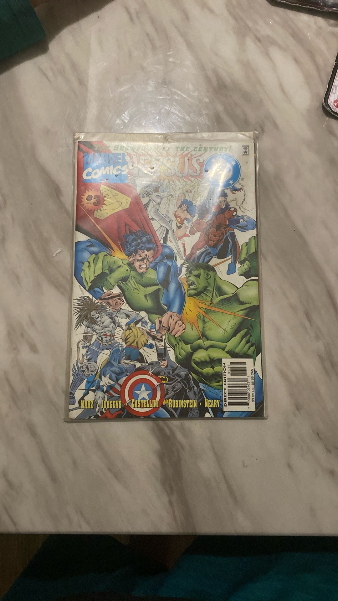 Marvel Comics Versus DC!