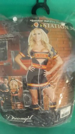 Womans Fire Man Costume
