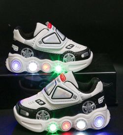 LED White shoes brand new toddler size - 6.5 US (EUR 23 ) 