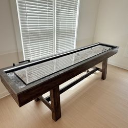 American Legend Stonebridge 9' LED Shuffleboard Table