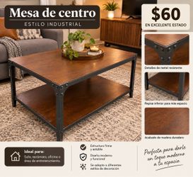 Industrial Style Coffee Table