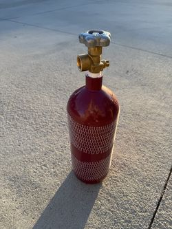 New 20 cu ft Steel Helium Cylinder with CGA580 for Nitrogen or Argon