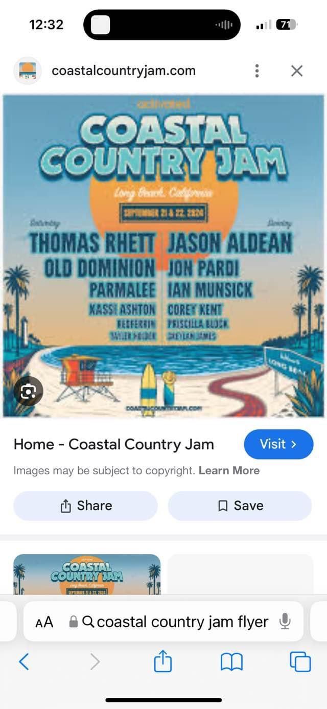 Coastal Country Jam -Long Beach
