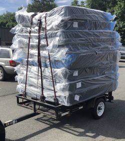 🚨 MOVING OUT New Mattresses – Every Size Must Go! Cali King, King, Queen, Full, Twin XL – Unbeatable Prices! 
