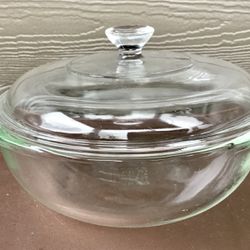 4 Pieces , Vintage Pyrex And Queen-Anne Glasbake