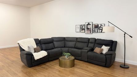 Gilman Creek Fabric Power Reclining Sectional