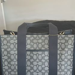 Smith Tote Bag In Signature Jacquard