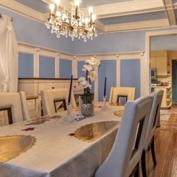 Dining Room Table/Chairs & Storage Piece