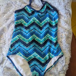 Woman's swim suit one-piece size 14