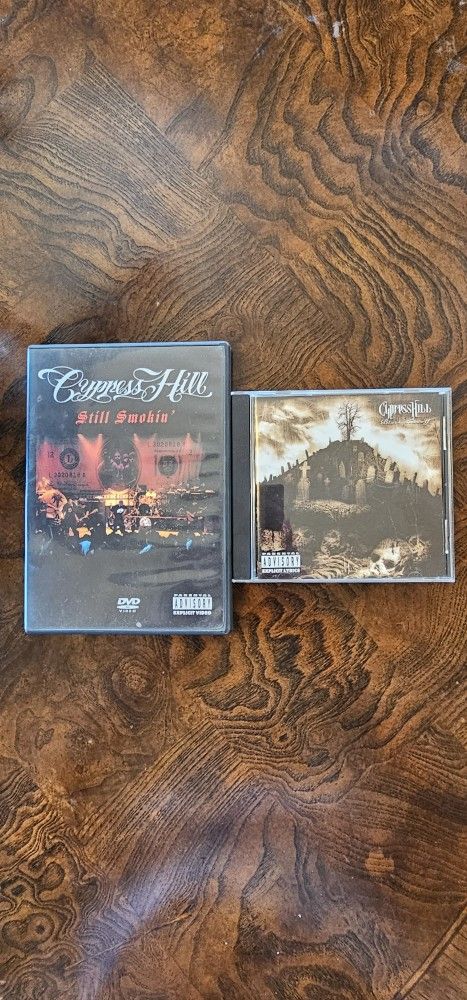 Cypress Hill Still Smokin Dvd Concert & Black Sunday Cd / Hip Hop / Rap / Insane In The Brain / Hits From The Bong / Collectible / Memorabilia / Music