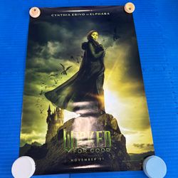 Wicked For Good Original Movie Poster