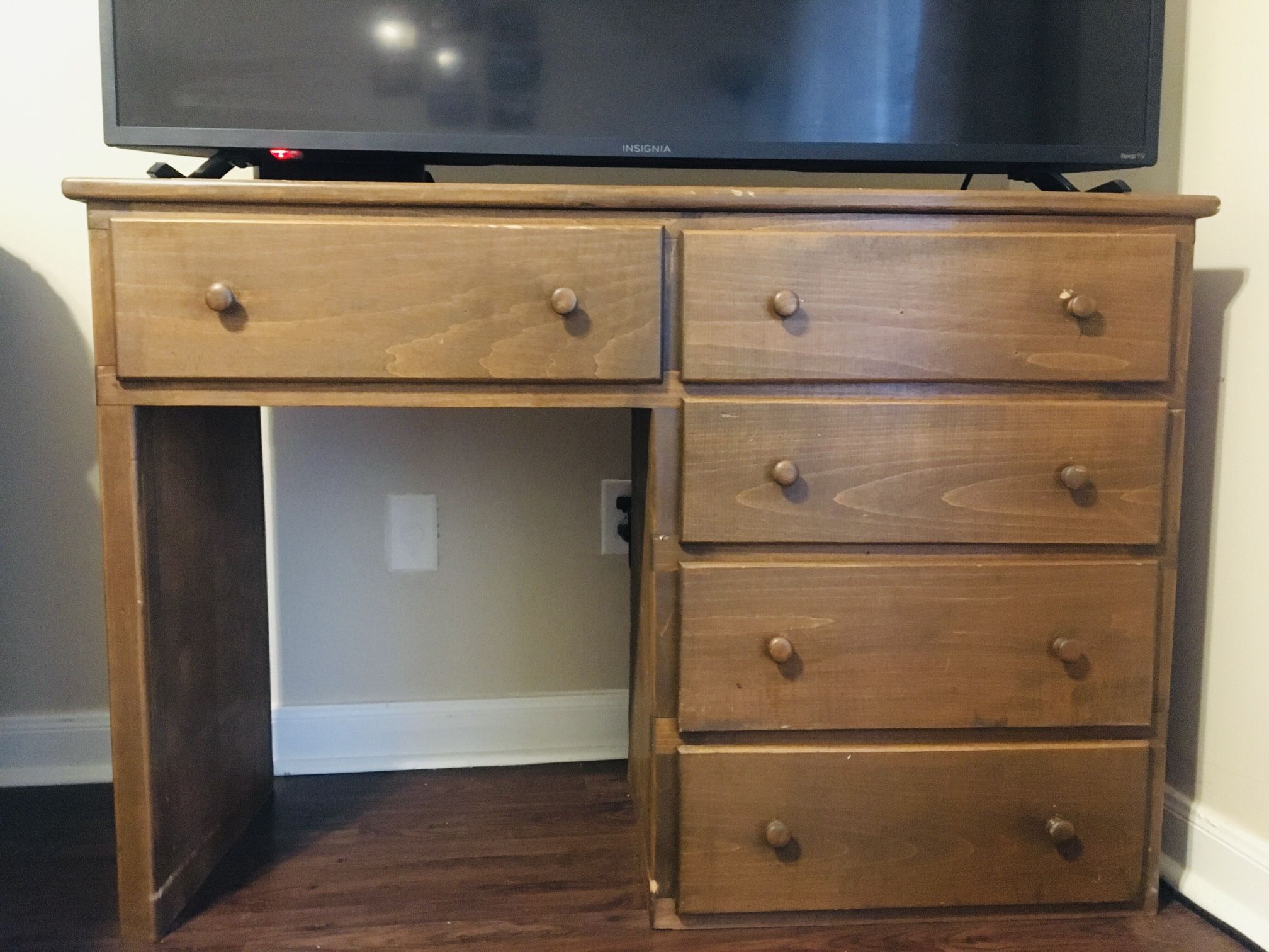 Solid Wood Dresser 