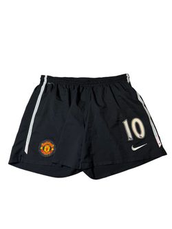 Nike XL Black Wayne Rooney #10 Manchester United Shorts