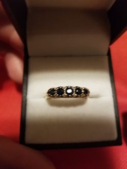 Gold ring 10k size 7.45