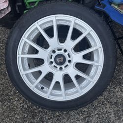 17x8 Motegi Wheels 5x114.3