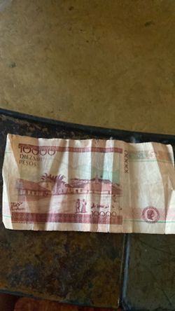billete colombiano