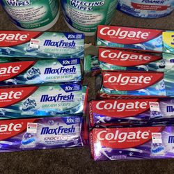 Bundle Deal Toothpaste And Disinfecting Wipes
