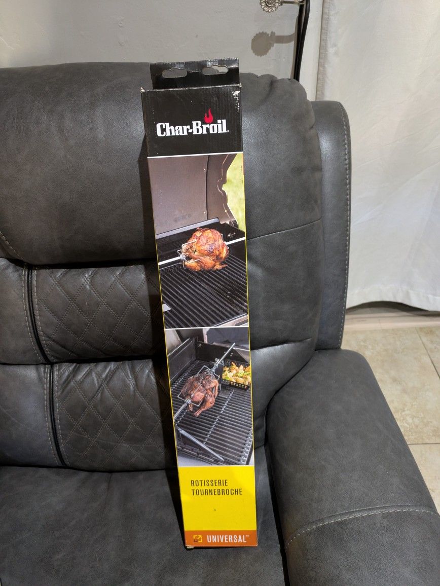 New Universal  Rotisserie BBQ Char-Broil