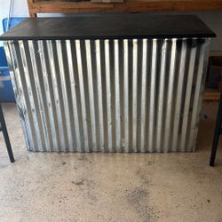 Counter And Two Bar Stools