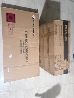 Songmics Gaming Desk and OHAHO Gaming Chair Bundle