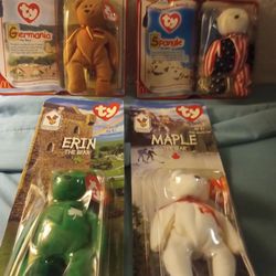 Ty Beanie Baby Maple Aaron Germania And Spangle