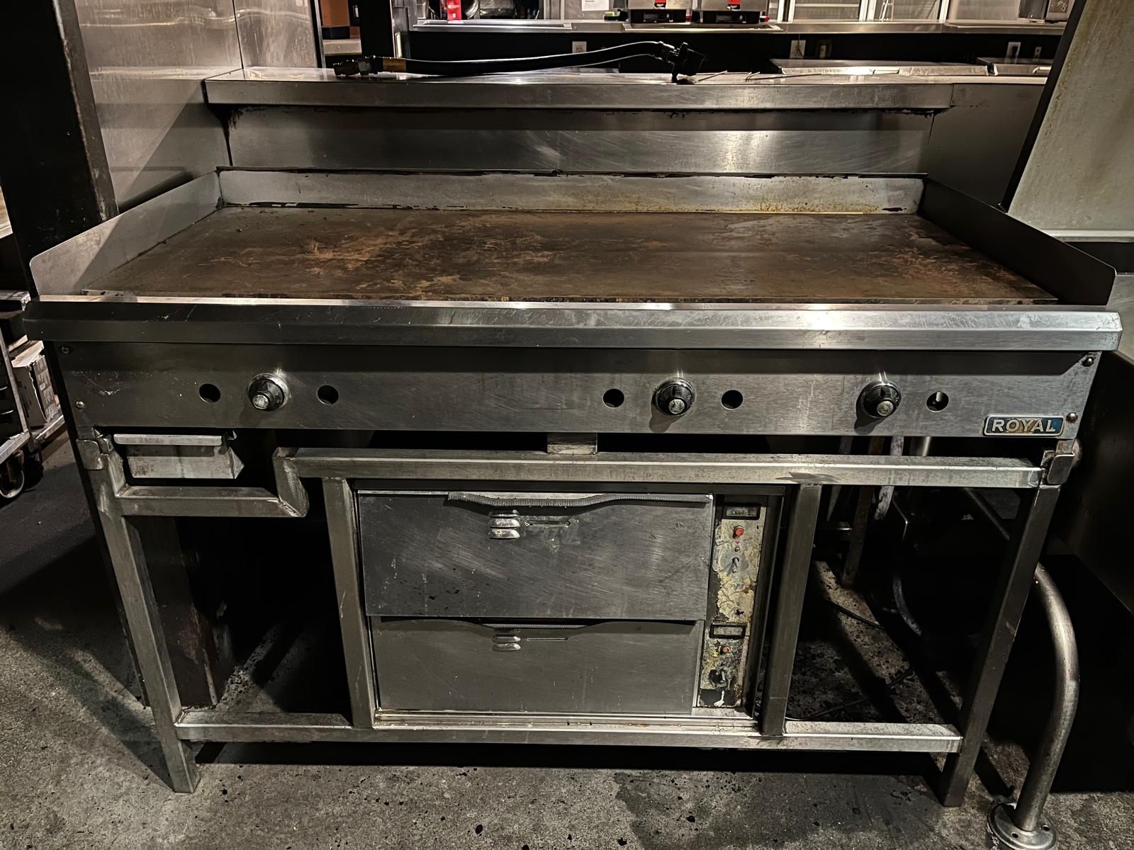Commercial Gas Countertop Griddle