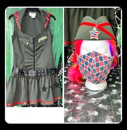 PRIVATE PARTS Sexy Army woman’s halloween costume