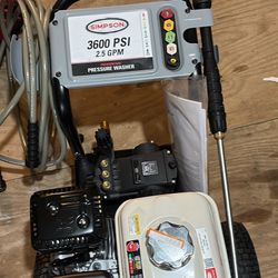 SIMPSON 3600 PSI at 2.5-GPM Aluminum 3600 PSI 2.5-GPM-Gallons Cold Water Gas Pressure Washer Item #(contact info removed) | Model #ALH3425 Shop SIMPSO