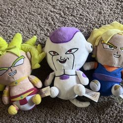 Dragon Ball Z Plush Set Of 3 