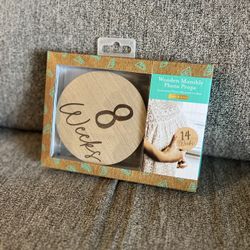 Wooden Monthly Photo Props