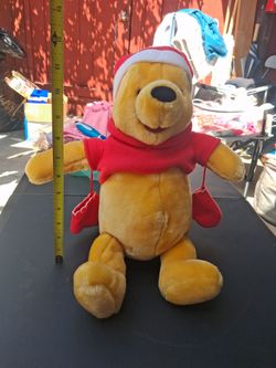 Winnie the Pooh Christmas Plush Stuffed Animal