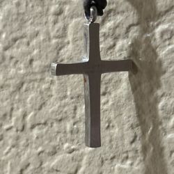 Cross Stainless Steel Pendant Necklace Chain Religious Jewelry for Men Women 555
