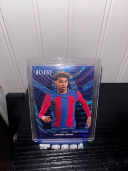 Lamine yamal Barcelona fc upper deck blue wave