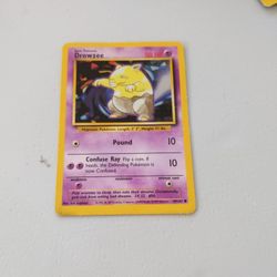 Drowzee 1995 Pokemon Card