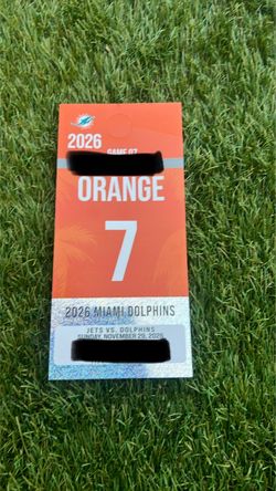 Parking Pass (tix) Jets 2026
