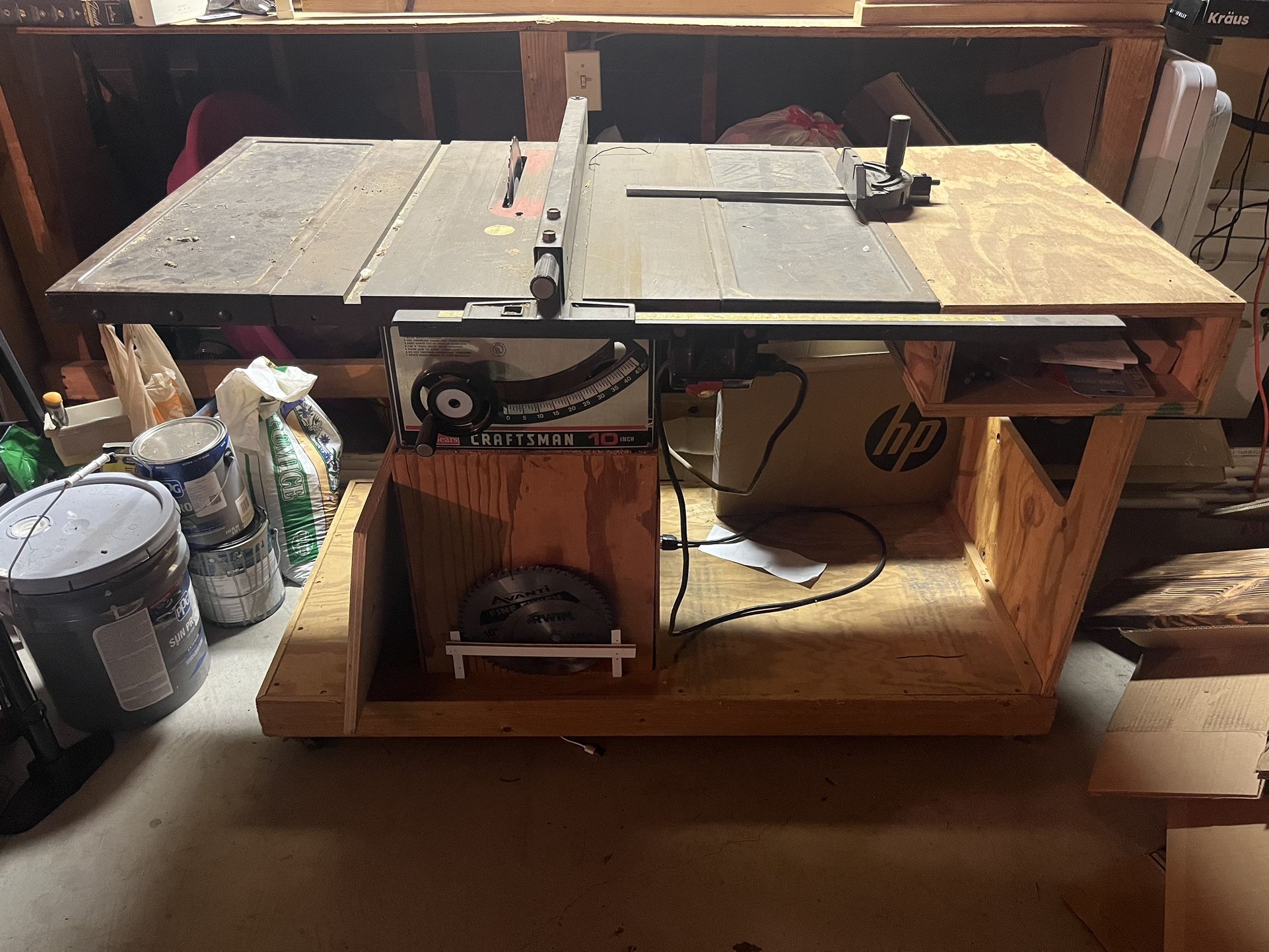 Table Saw - Sears Craftsman 10inch Table Saw
